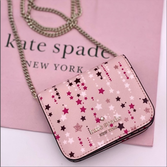 Kate Spade Staci Star Cardcase on a Chain - Picture 6 of 15